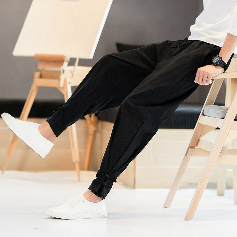 Haru Minimalist Tie-Hem Pant
