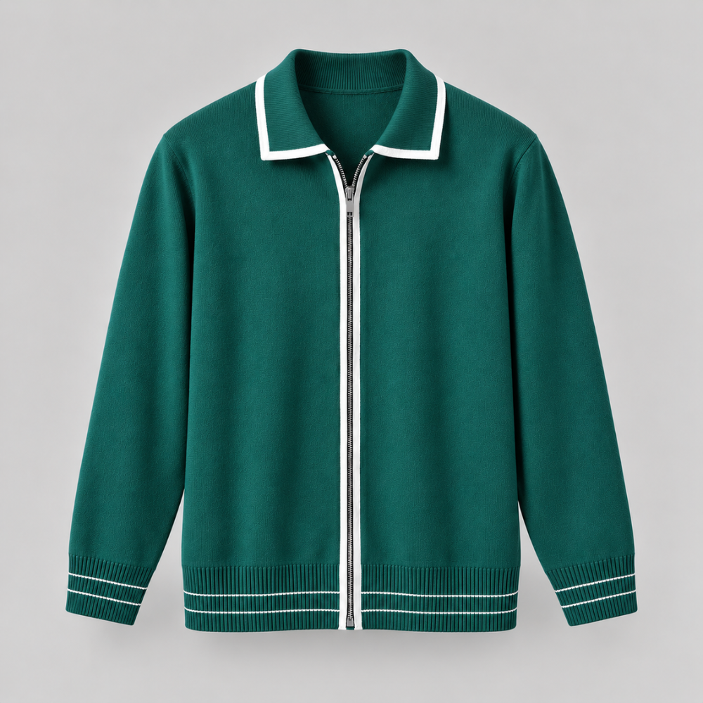 Hayama Zip Cardigan