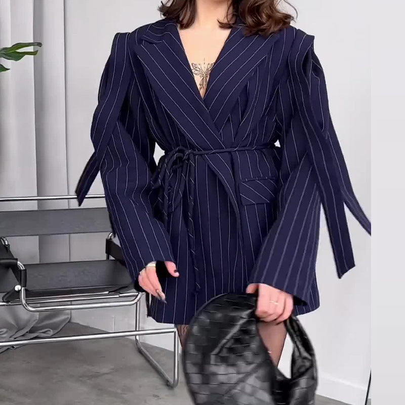 City Stride Blazer Dress