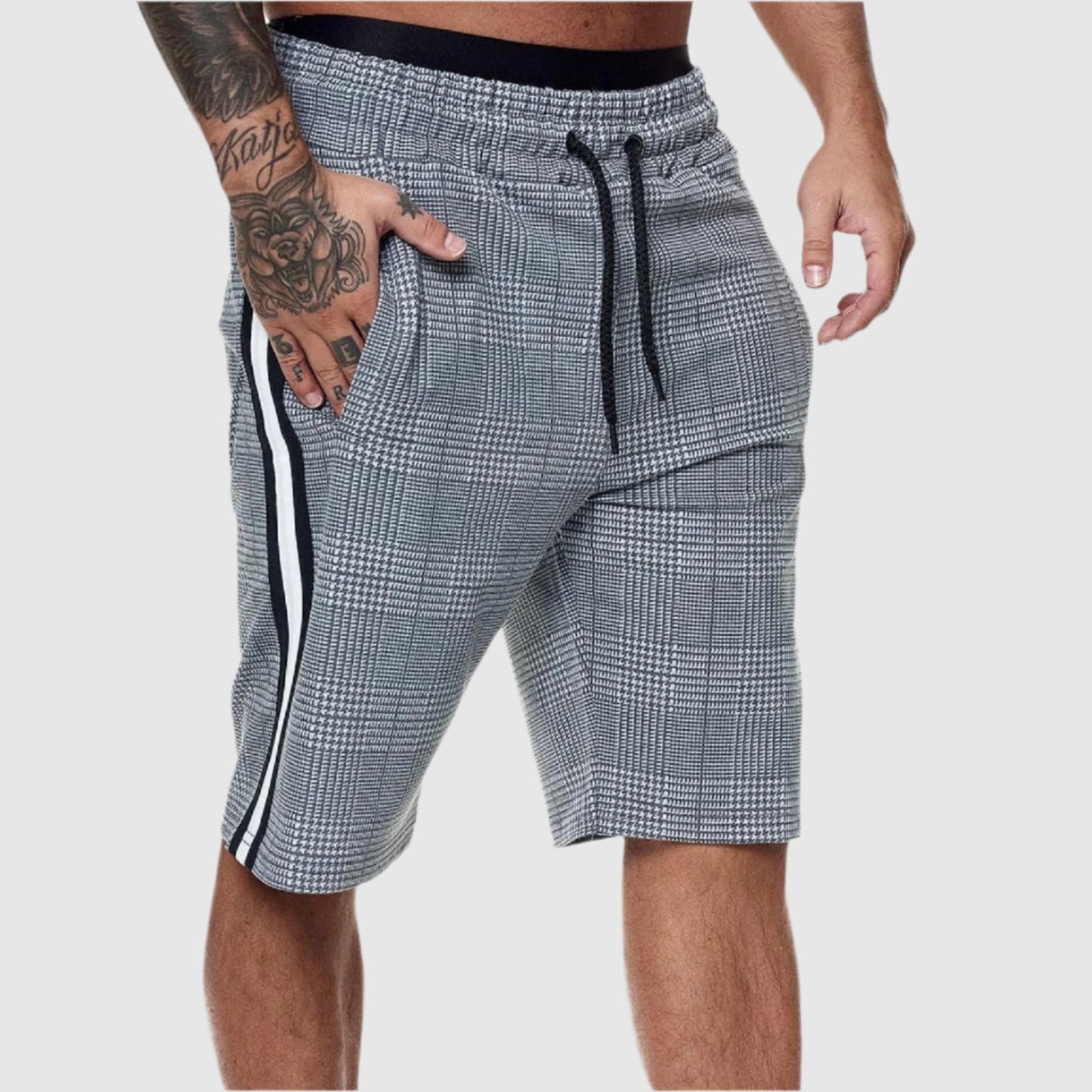 Grand Plaid Leisure Short