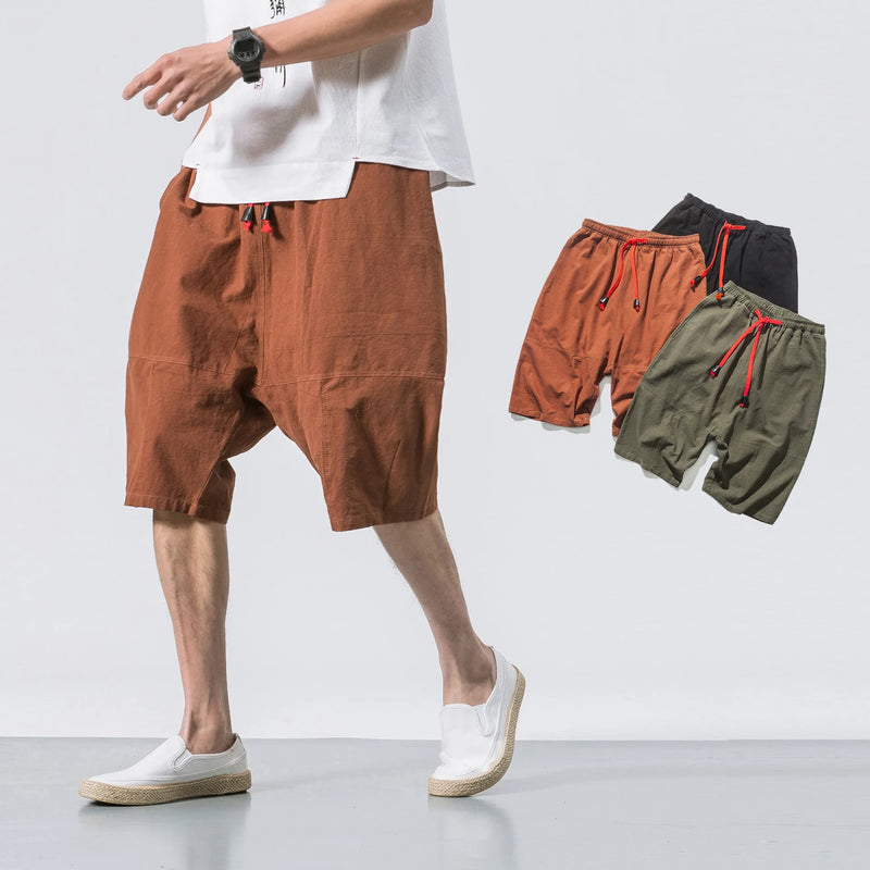 Kyoto Drift Leinenshorts