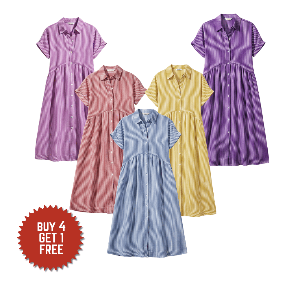 Sunline Button Midi Dress