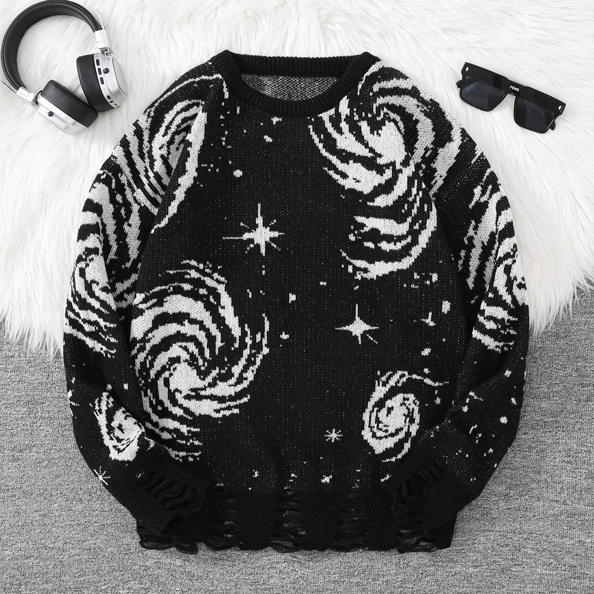 Cosmic Chaos Knit Sweater