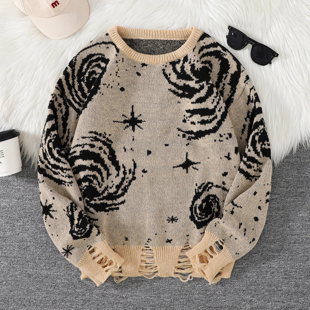 Cosmic Chaos Knit Sweater
