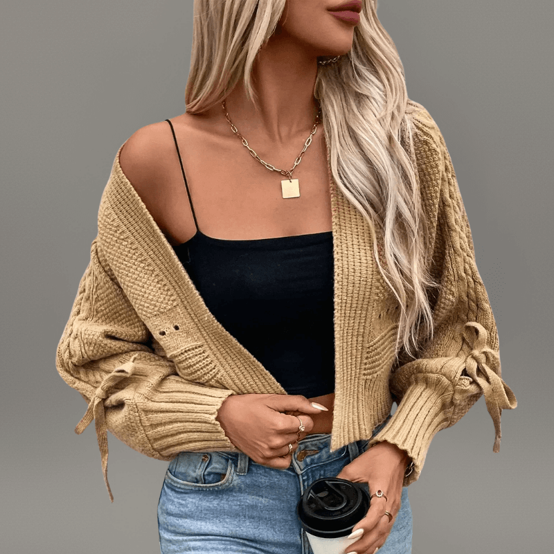 Cropped Charm Cardigan