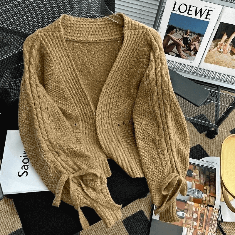 Cropped Charm Cardigan
