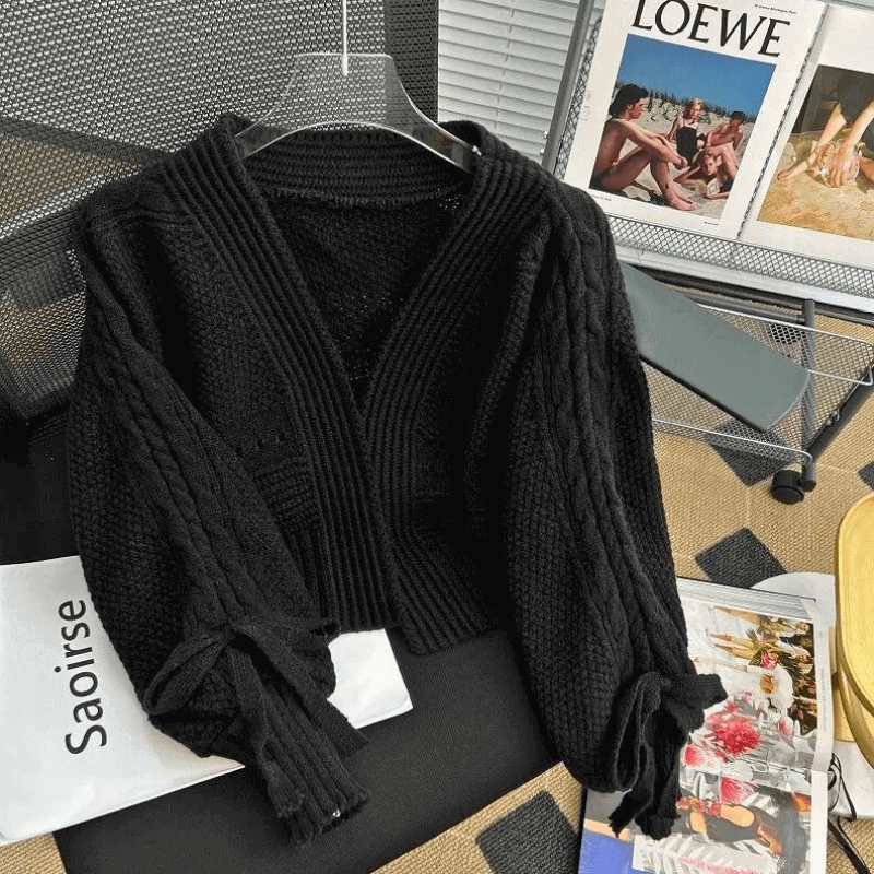 Cropped Charm Cardigan