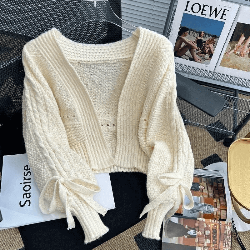 Cropped Charm Cardigan