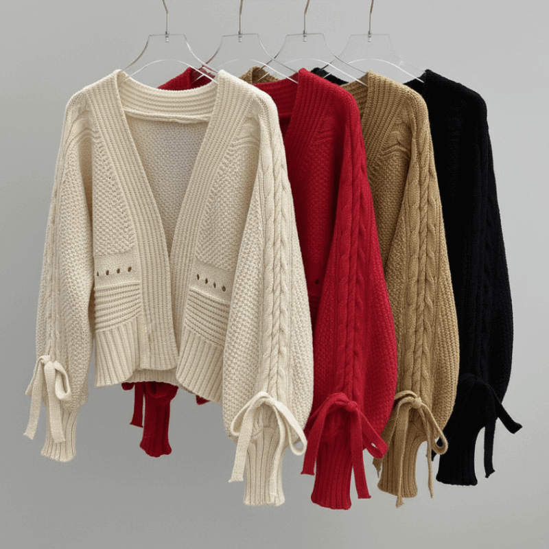 Cropped Charm Cardigan