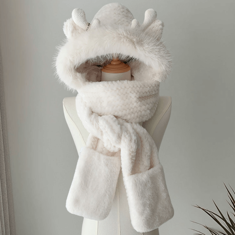 Antler Cozyhood Scarf