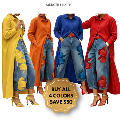 Arles Floral Set