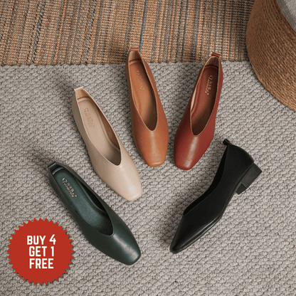 Clara Heel Flat