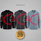 Mori Arc Zip-Strickjacke