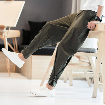 Haru Minimalist Tie-Hem Pant