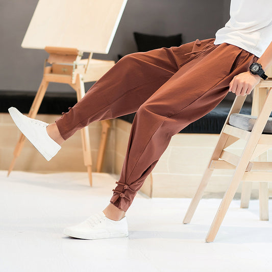 Haru Minimalist Tie-Hem Pant