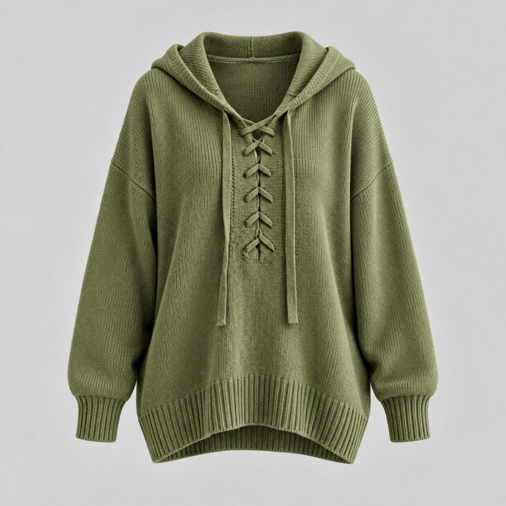 Niki Laced Knit Pullover
