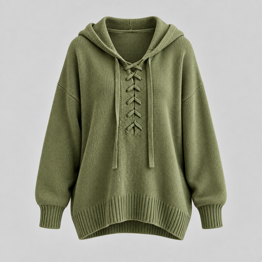 Niki Laced Knit Pullover