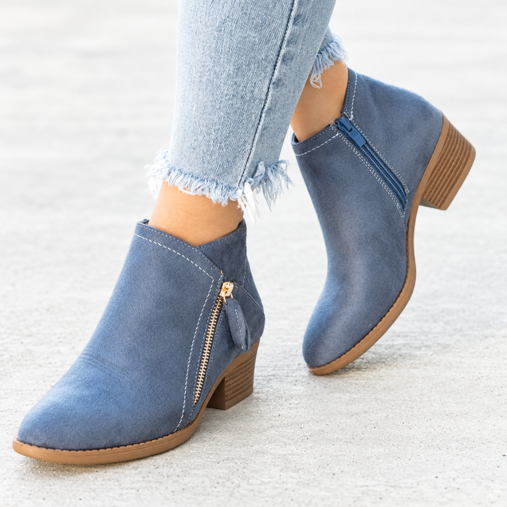 Karen Zip Ankle Boot