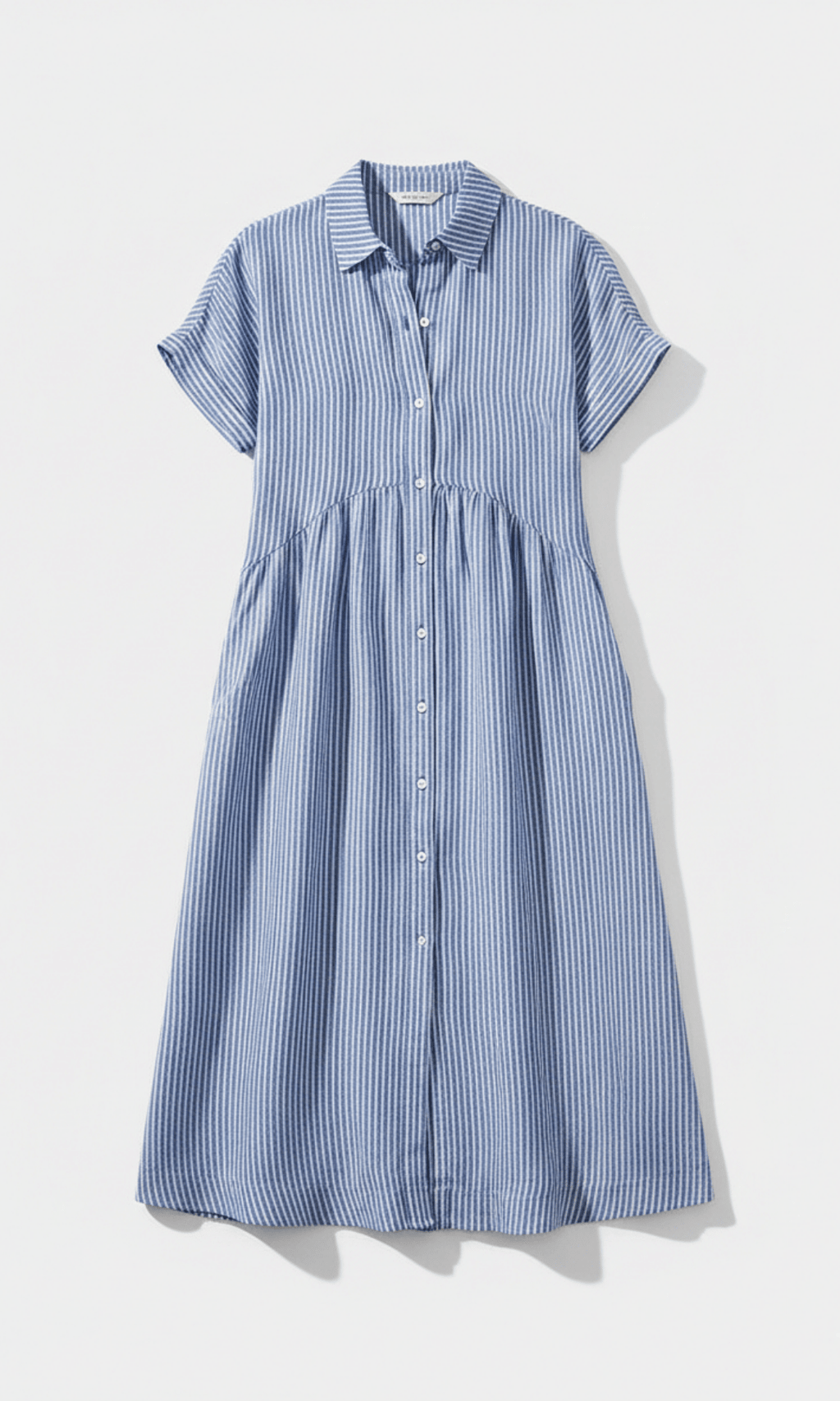Sunline Midi-Kleid mit Knopfleiste