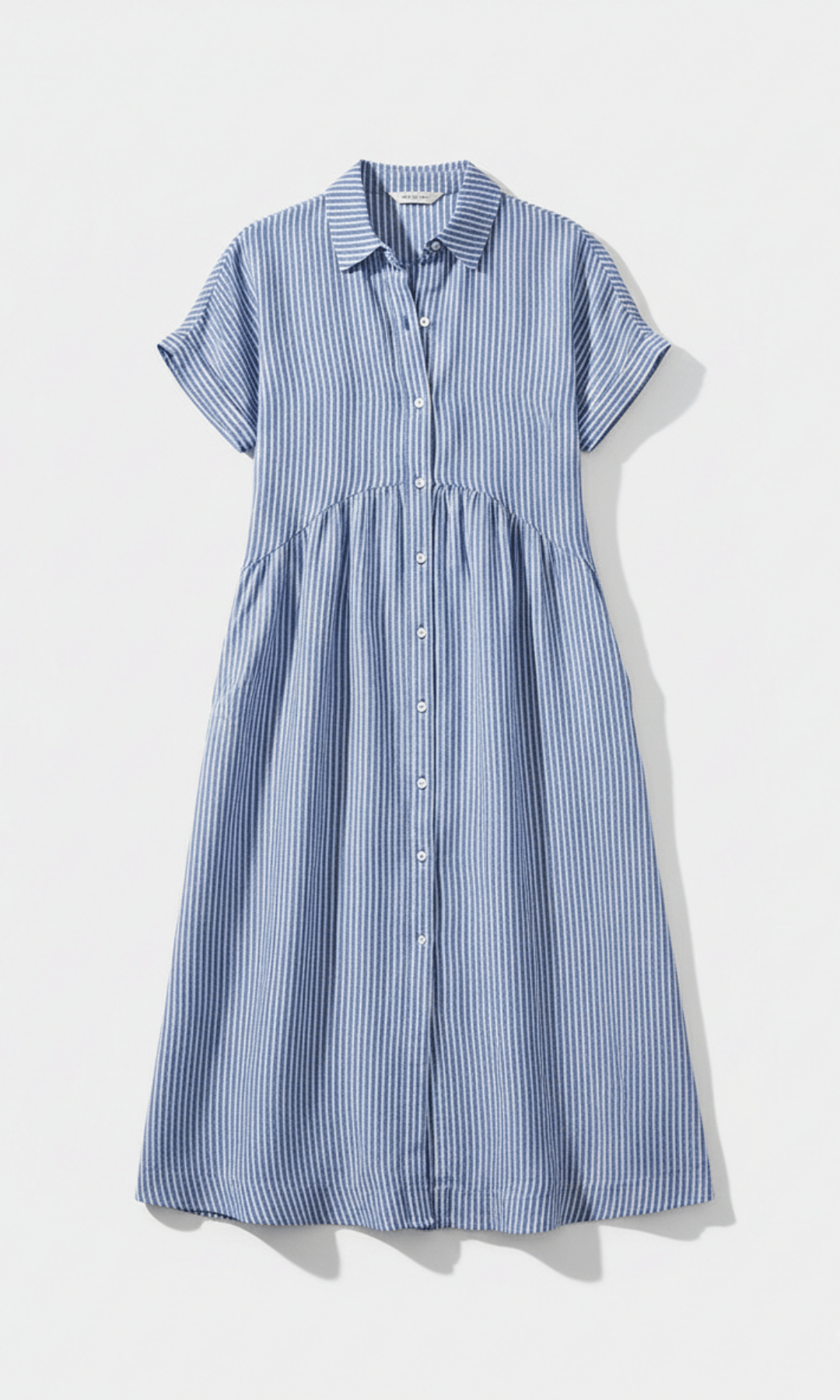 Sunline Midi-Kleid mit Knopfleiste