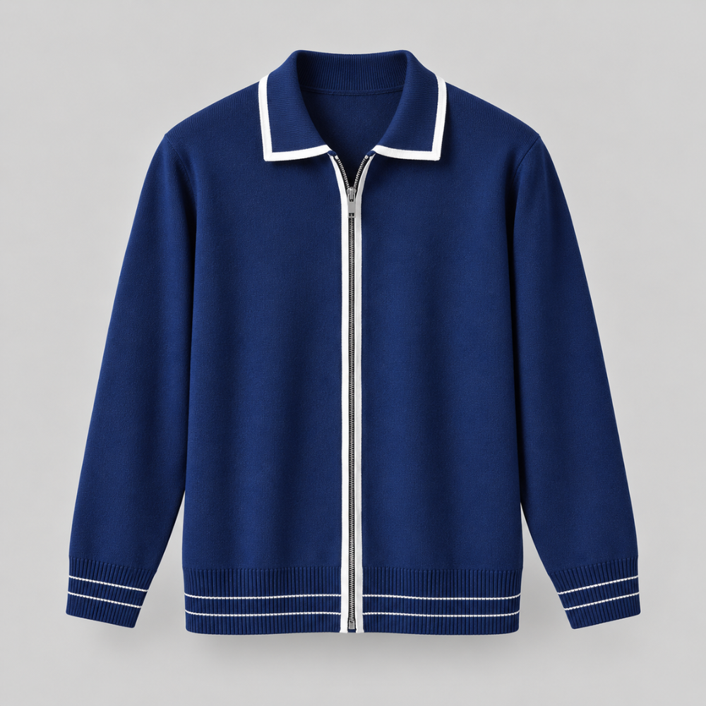 Hayama Zip Cardigan