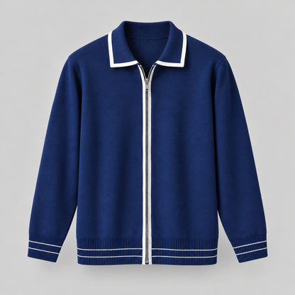 Hayama Zip Cardigan