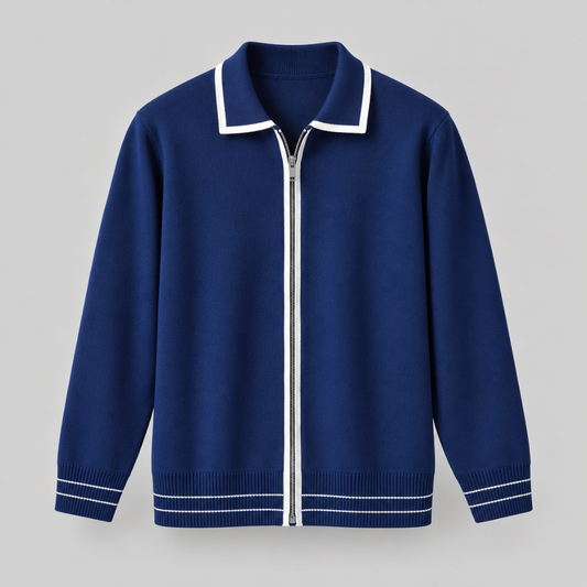 Hayama Zip Cardigan