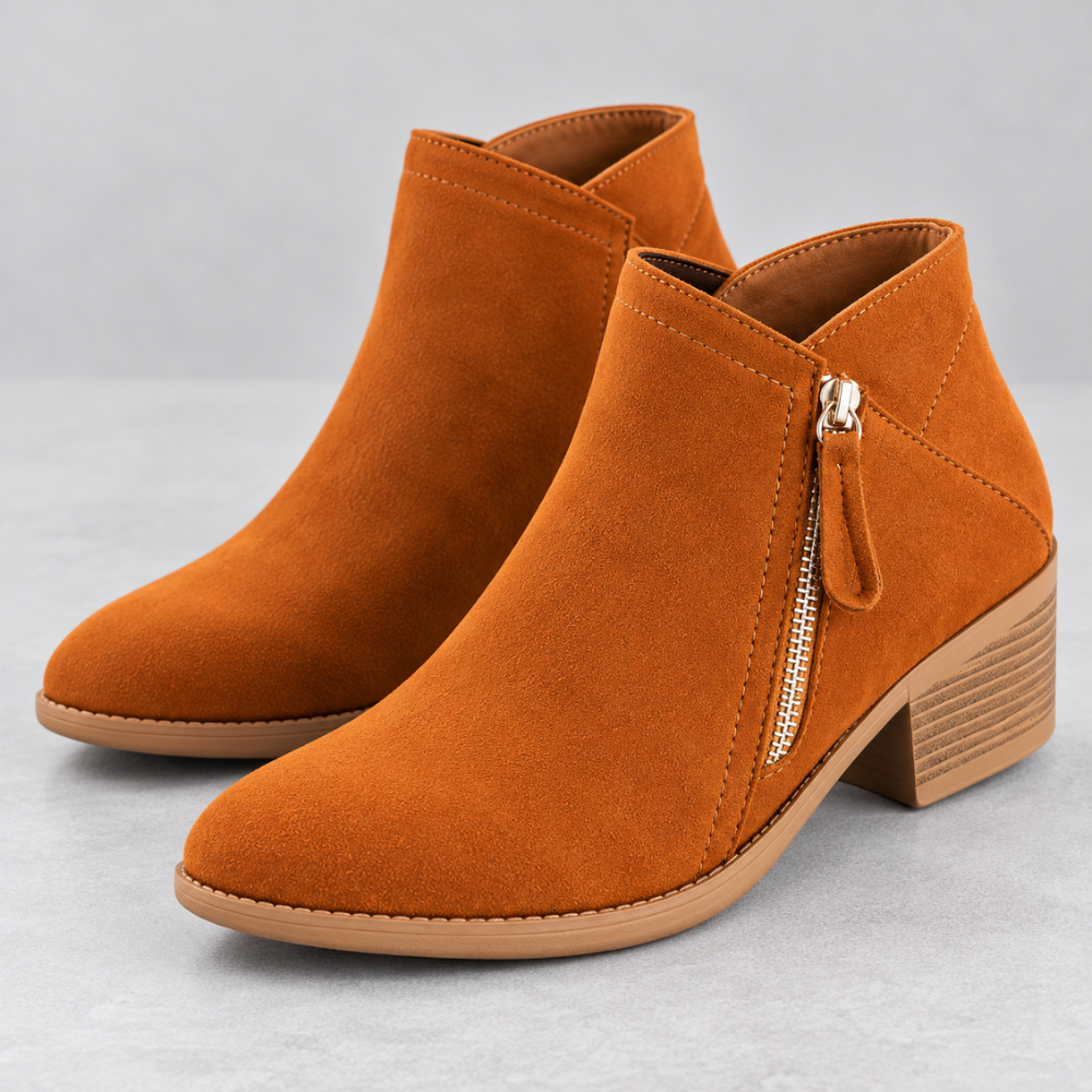 Karen Zip Ankle Boot