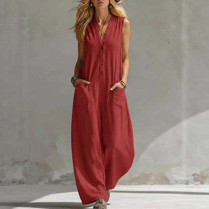 Nora Wide-Leg Jumpsuit
