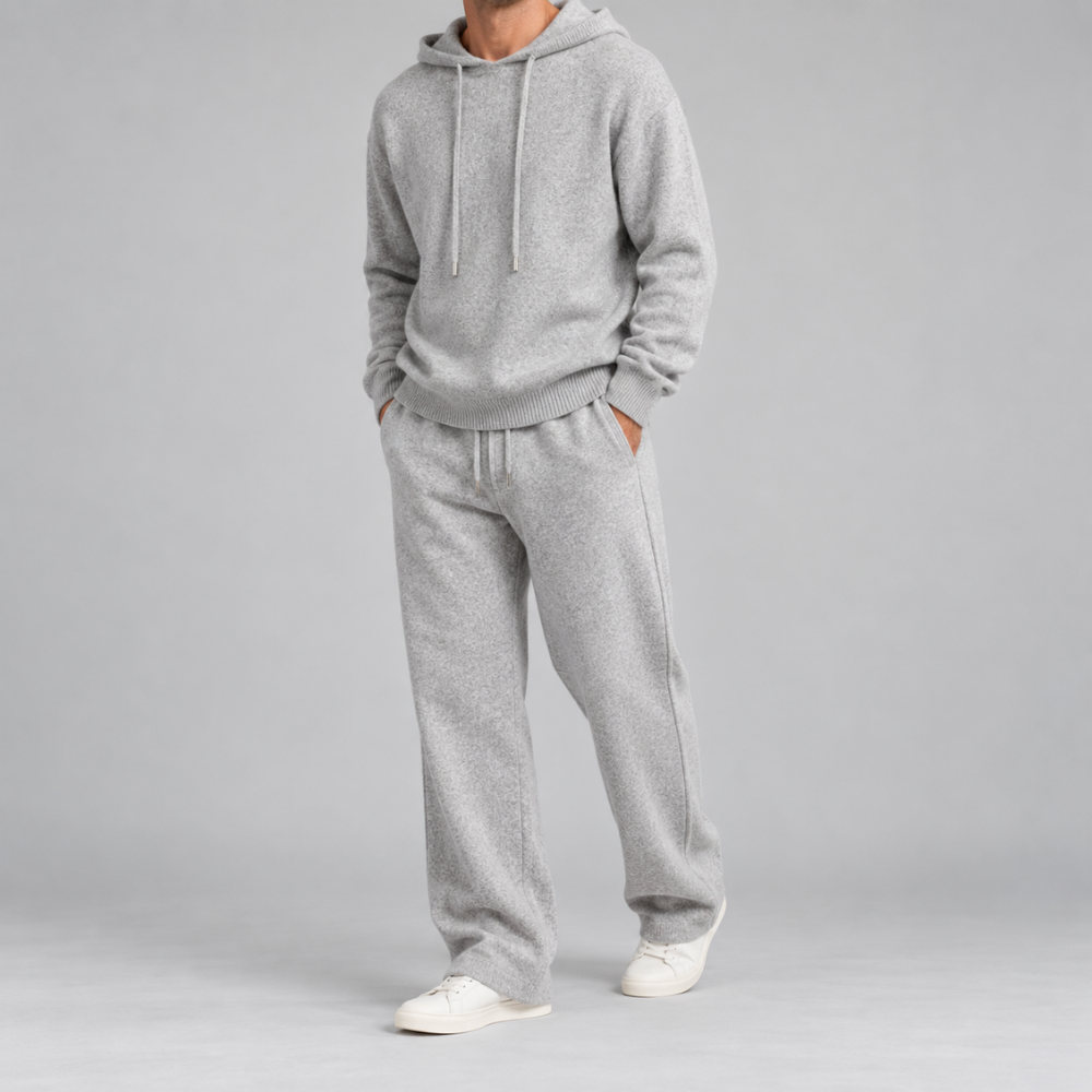 Fumio Strickset mit Kapuze