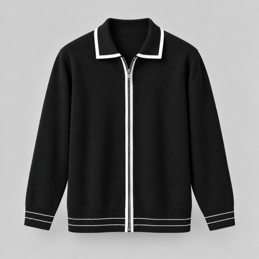 Hayama Zip Cardigan