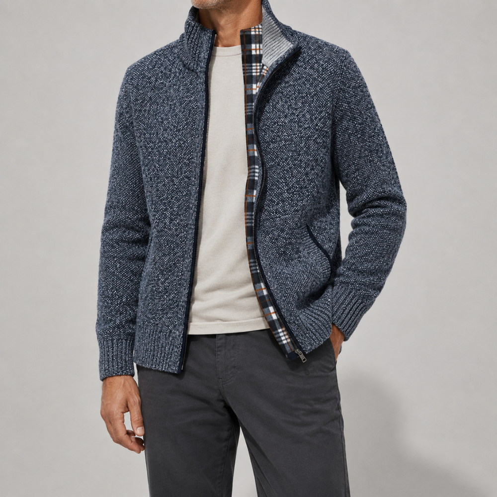 Ashcroft Stand-Collar Knit