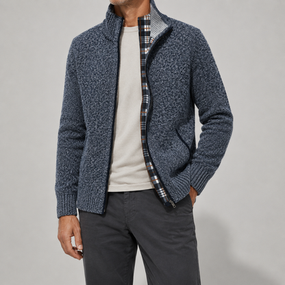Ashcroft Stand-Collar Knit