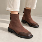 Donna Square-Toe Boots
