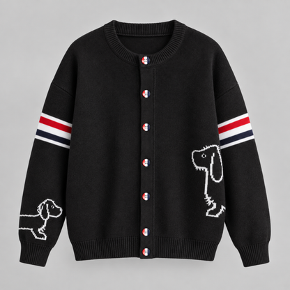 Ryusei Line Cardigan