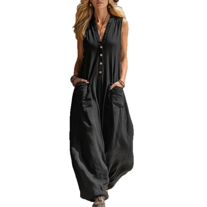 Nora Wide-Leg Jumpsuit