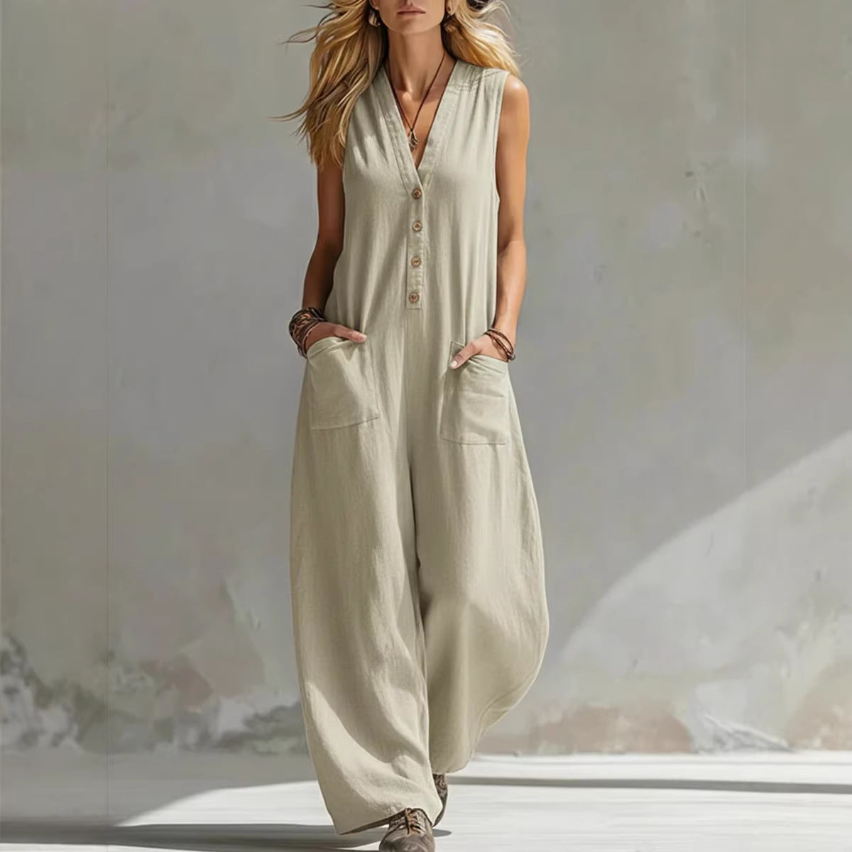 Nora Wide-Leg Jumpsuit