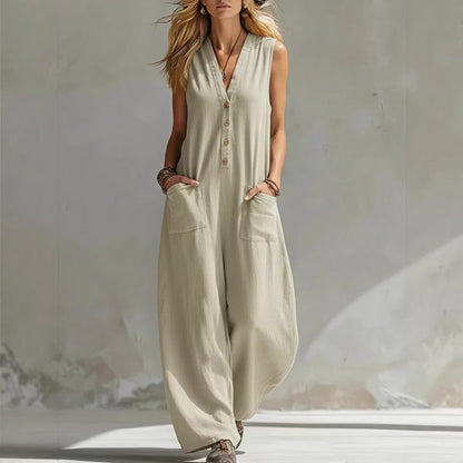 Nora Wide-Leg Jumpsuit