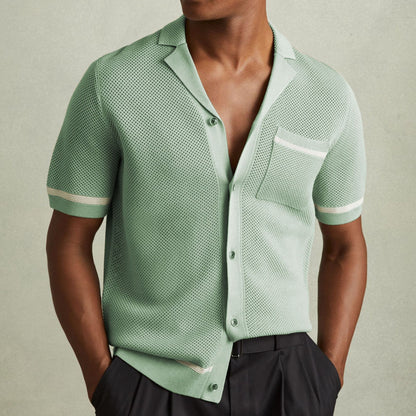Amalfi Cuban Collar Polo