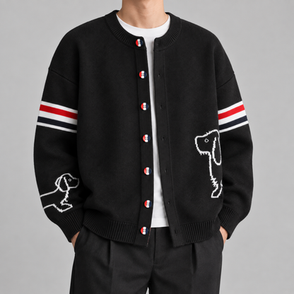 Ryusei Line Cardigan
