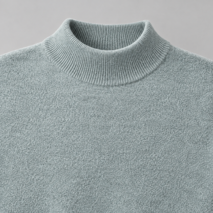 Eiji Mock-Neck Knit Sweater