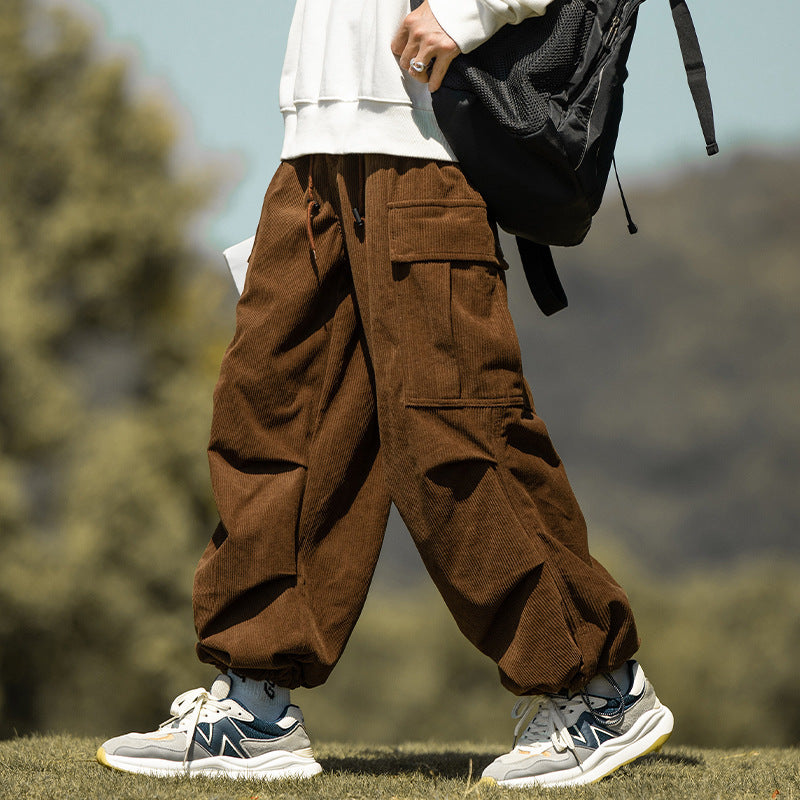 Shin Loose Cargo Pants