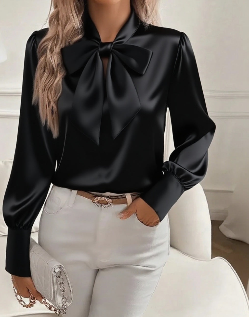 Élan Bow Blouse