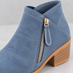 Karen Zip Ankle Boot
