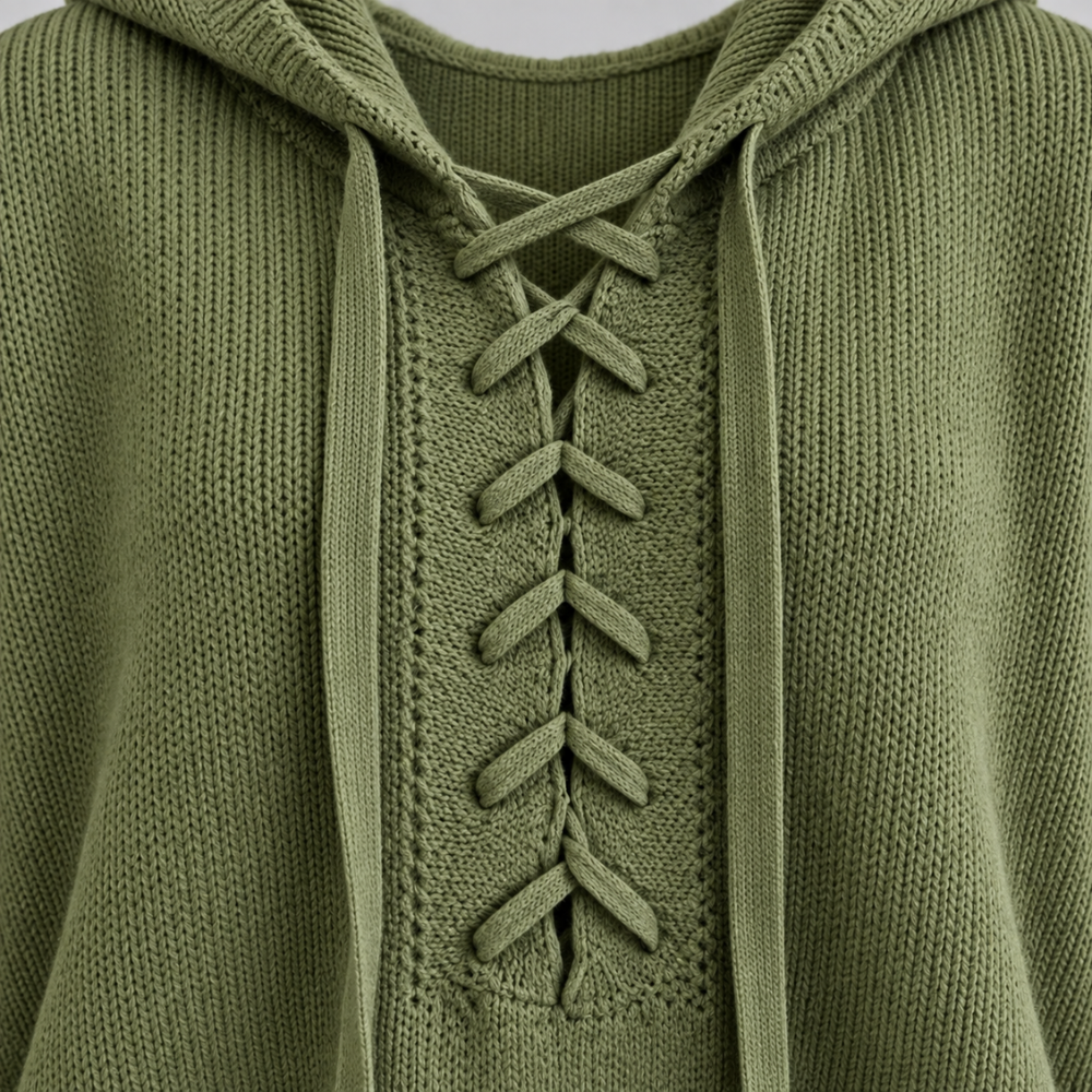 Niki Laced Knit Pullover