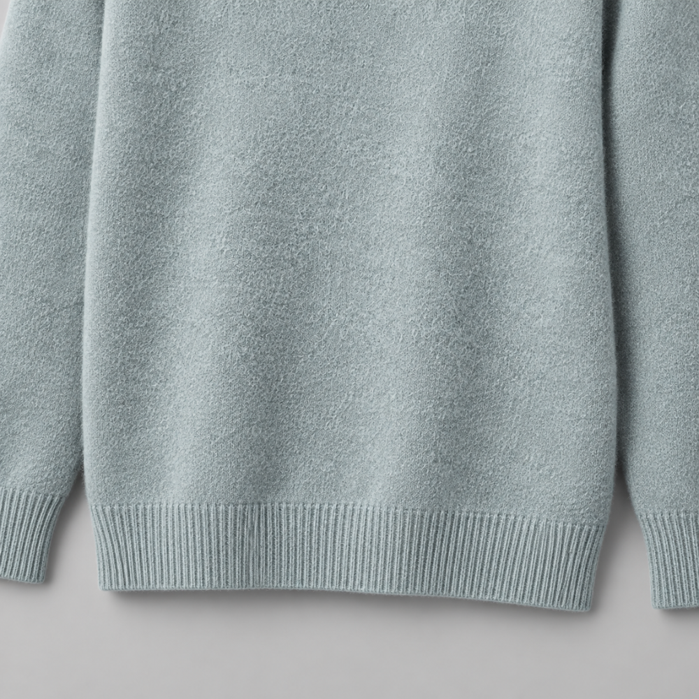 Eiji Mock-Neck Knit Sweater
