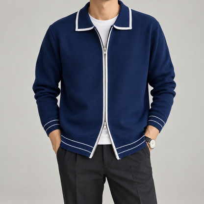 Hayama Zip Cardigan
