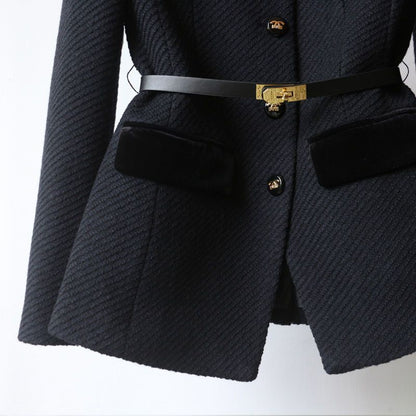 Rue Montaigne Belted Blazer