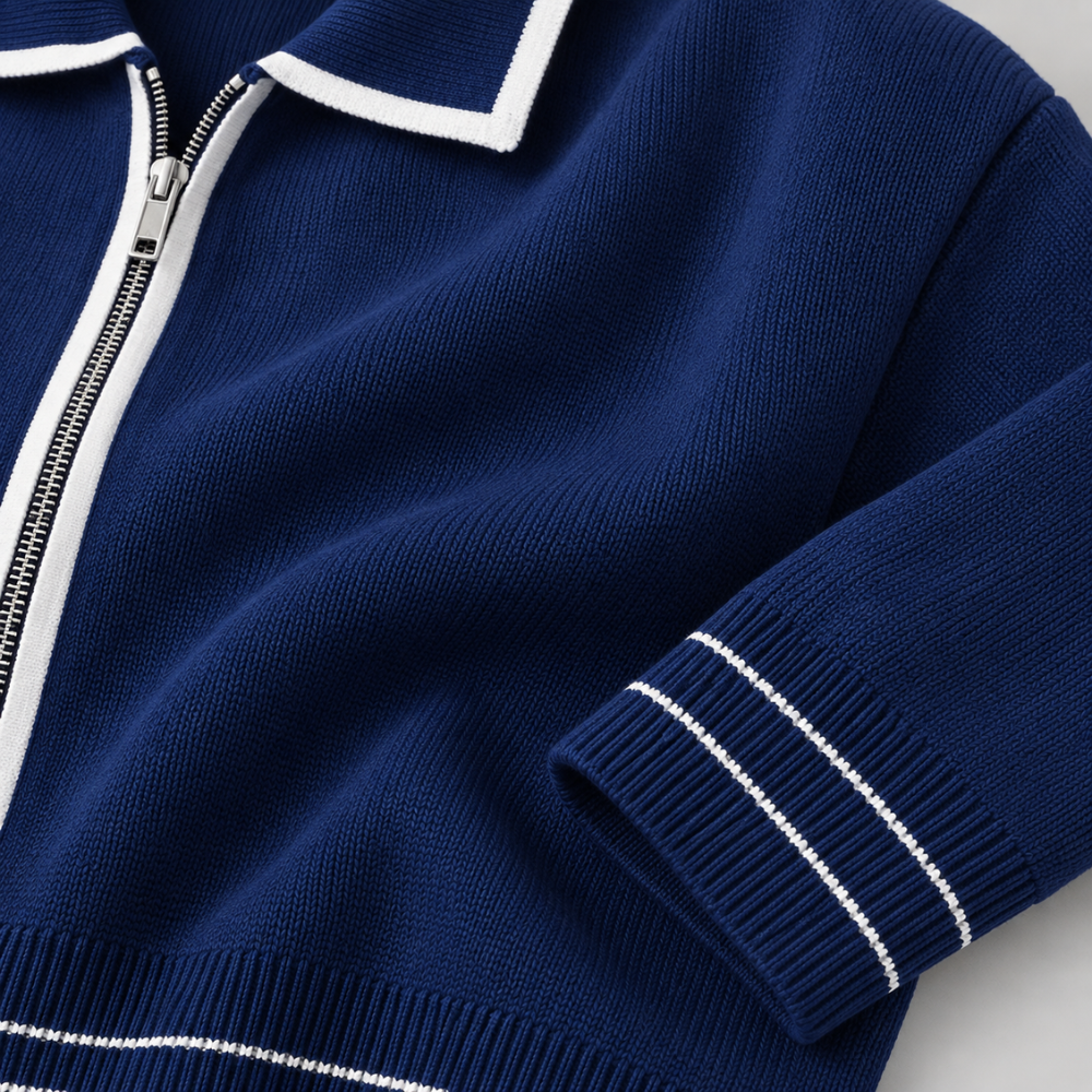 Hayama Zip Cardigan