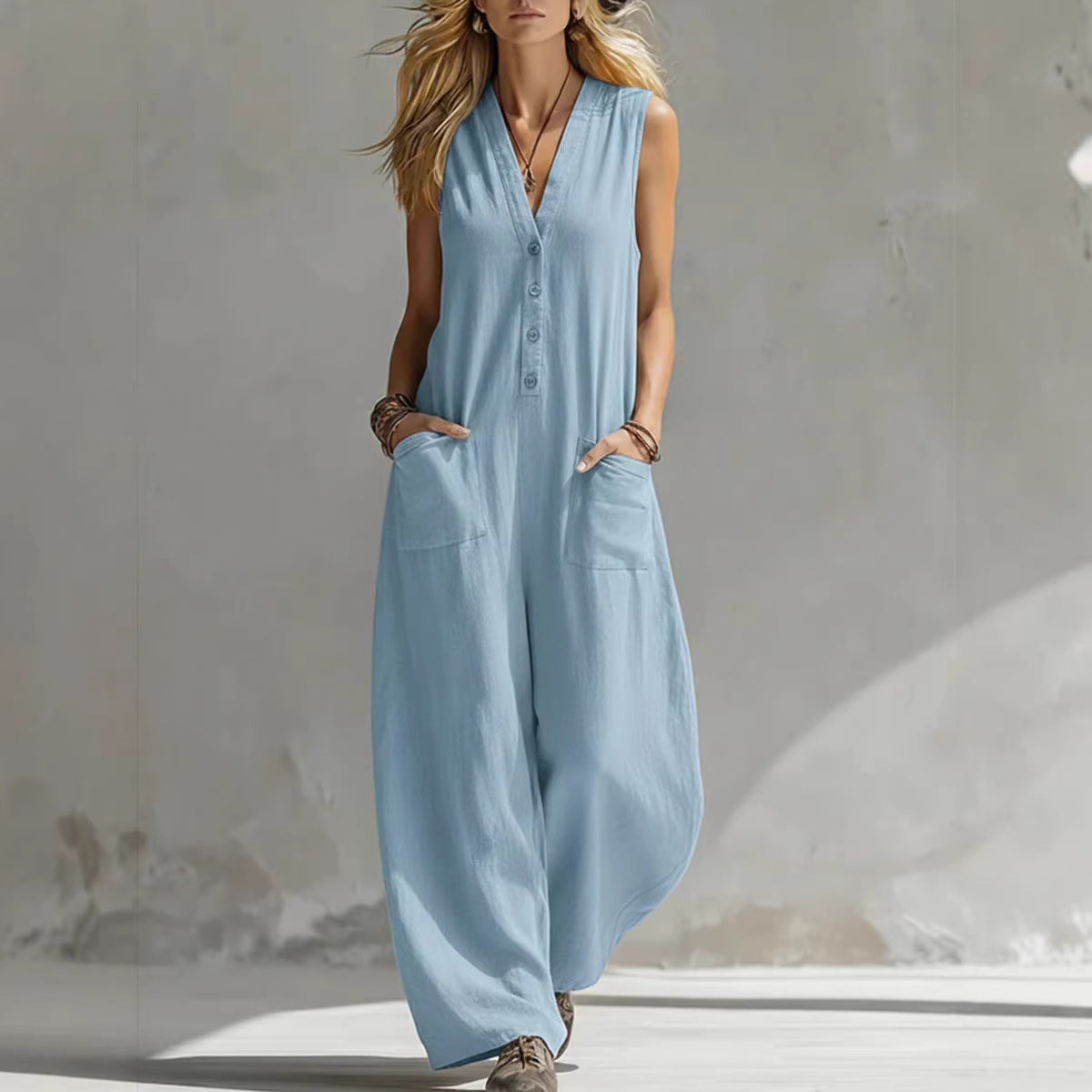 Nora Wide-Leg Jumpsuit